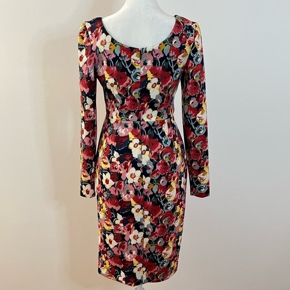 BETSY JOHNSON Long Sleeve Floral Dress - Picture 8 of 9